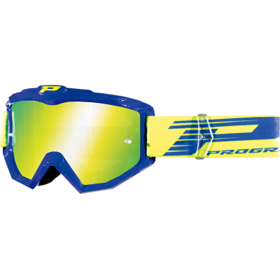 Ochelari motocross PROGRIP3201FL Atzaki mx mirror, Albastru