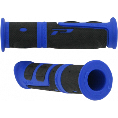 Mansoane motocross Progrip 964 atv/jet dual, Albastru/Negru