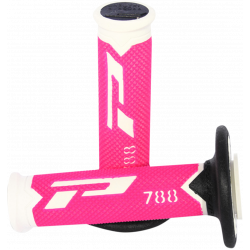 Mansoane motocross Progrip triple density 788, Roz/Negru