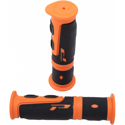 Mansoane motocross Progrip 964 atv/jet dual, Portocaliu/Negru