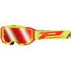 Ochelari motocross Progrip 3303 vista, Galben/Rosu thumb