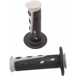 Mansoane motocross Progrip 793 dual, Gri/Negru Mansoane motocross Progrip 793 dual, Gri/Negru