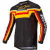 Bluza motocross Alpinestars techstar quadro, Negru/ Galben