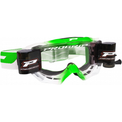 Ochelari motocross Progrip 3200 Venom roll off mounted mx, Verde Ochelari motocross Progrip 3200 Venom roll off mounted mx, Verde