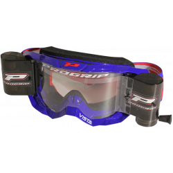 Ochelari motocross Progrip 3303 vista roll off, Albastru