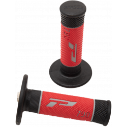 Mansoane motocross Progrip 790 triple density, Rosu/Negru Mansoane motocross Progrip 790 triple density, Rosu/Negru