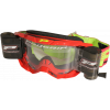Ochelari motocross Progrip 3303 vista roll off, Rosu