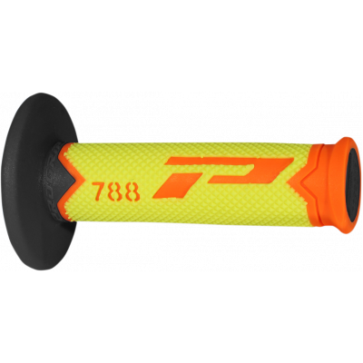 Mansoane motocross Progrip tripple density 788, Galben/Portocaliu