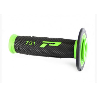 Mansoane motocross Progrip double density, Verde/Negru