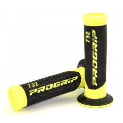Mansoane motocross Progrip tripple density 788, Negru/Galben Mansoane motocross Progrip tripple density 788, Negru/Galben