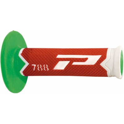 Mansoane motocross Progrip tripple density 788, Alb/Verde/Rosu
