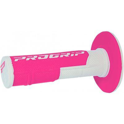 Mansoane motocross Progrip double density, Roz/Alb