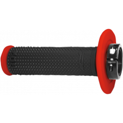 Mansoane motocross Progrip 708 lock-on, Negru/Rosu Mansoane motocross Progrip 708 lock-on, Negru/Rosu