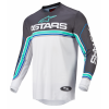 Bluza motocross Alpinestars fluid speed s21, Albastru/Gri