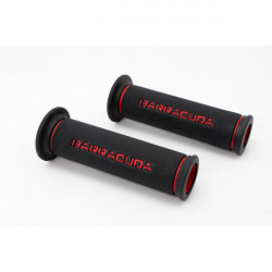 Mansoane moto BARRACUDA BASIC RACING GRIPS RED 
