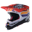 Casca motocross Alpinestars sm10 TLD edition 23, Rosu thumb