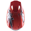 Casca motocross Alpinestars sm10 TLD edition 23, Rosu thumb