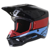 Casca motocross Alpinestars sm5 bond, Negru/Rosu Casca motocross Alpinestars sm5 bond, Negru/Rosu thumb