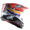 Casca motocross Alpinestars sm10 TLD edition 23, Rosu thumb