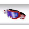 Ochelari motocross Progrip 3300 fl, Albastru/Rosu