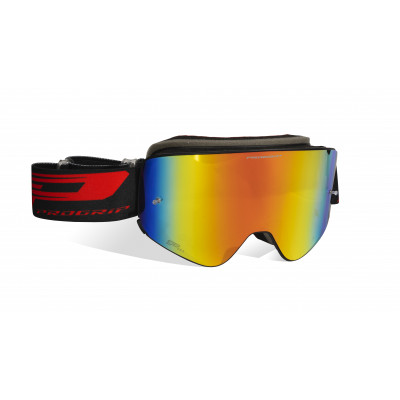 Ochelari motocross Progrip 3205 magnet, Rosu