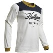 Bluza motocross Thor Hallman gp, Alb/Albastru thumb