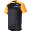 Tricou ciclism Alpinestars ss alp4, Galben/Negru thumb