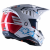 Casca motocross Alpinestars sm5 act, Alb/Albastru thumb