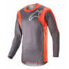 Bluza motocross Alpinestars rac-hoen, Gri/Portocaliu