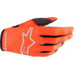 Manusi motocross Alpinestars radar, Portocaliu/Alb/Negru Manusi motocross Alpinestars radar, Portocaliu/Alb/Negru
