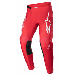 Pantaloni motocross Alpnisetars f-narfin, Rosu/Alb
