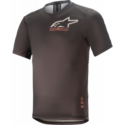 Tricou ciclism Alpinestars ss alp6, Negru
