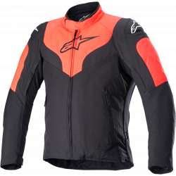 Geaca moto Alpinestars rx-3 wp, Negru/Rosu Geaca moto Alpinestars rx-3 wp, Negru/Rosu