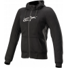 Hanorac pentru femei Alpinestars stella chrome sport, Negru