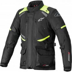 Geaca moto de textil Alpinestars andes v3, Negru/Galben
