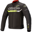 Geaca moto de vara Alpinestars t-sps ignition, Negru/Galben fluo thumb