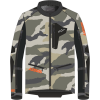 Geaca din textil Alpinestars venture xt camo, Verde/Gri