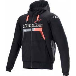 Hanorac Alpinestars chrome sport, Negru/Rosu