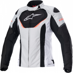 Geaca moto din textil Alpinestars 4W T-Jaws, Negru/Gri Geaca moto din textil Alpinestars 4W T-Jaws, Negru/Gri