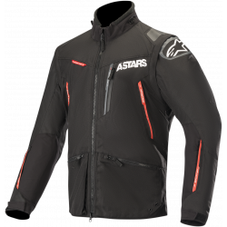 Geaca moto din textil Alpinestars venture-R, Negru