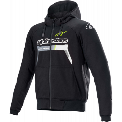 Hanorac Alpinestars chrome sport, Negru/Galben