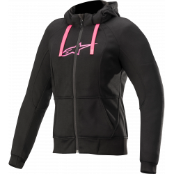 Hanorac pentru femei Alpinestars stella chrome sport, Negru/Roz Hanorac pentru femei Alpinestars stella chrome sport, Negru/Roz