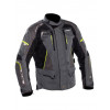 Geaca moto din textil Richa infinity II, gri/Negru