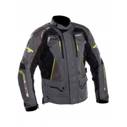 Geaca moto din textil Richa infinity II, gri/Negru Geaca moto din textil Richa infinity II, gri/Negru