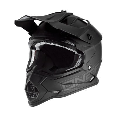 Casca motocross O'neal 2series flat v.23 matt, Negru