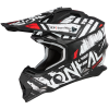 Casca motocross O'neal 2series glitch V.23, Negru/Alb Casca motocross O'neal 2series glitch V.23, Negru/Alb