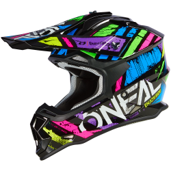 Casca motocross O'neal 2series glitch v.23, Multicolor Casca motocross O'neal 2series glitch v.23, Multicolor