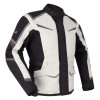 Geaca moto din textil Richa tundra, Negru/Gri