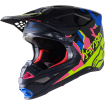 Casca motocross Alpinestars sm8 echo, Multicolor thumb