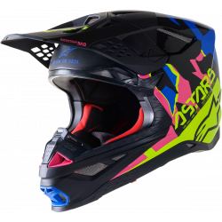 Casca motocross Alpinestars sm8 echo, Multicolor Casca motocross Alpinestars sm8 echo, Multicolor